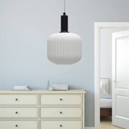First Choice Lighting Celine - Black Ceiling Pendant Flex Suspension Kit for Easy Fit Shades - thumbnail 4