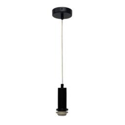First Choice Lighting Celine - Black Ceiling Pendant Flex Suspension Kit for Easy Fit Shades - thumbnail 1