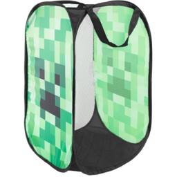 Minecraft Creeper 80L Laundry Bin in Green - thumbnail 2