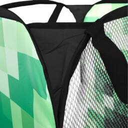 Minecraft Creeper 80L Laundry Bin in Green - thumbnail 3