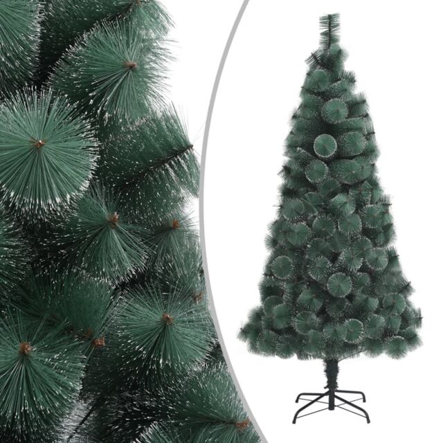 Berkfield Home Artificial Christmas Tree with Stand Green 210 cm PET - image 1