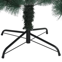 Berkfield Home Artificial Christmas Tree with Stand Green 210 cm PET - thumbnail 5