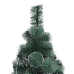 Berkfield Home Artificial Christmas Tree with Stand Green 210 cm PET - thumbnail 3