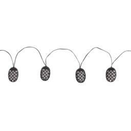 mysmartbuy Solar Powered Flame Effect LED Lantern Outdoor Garden String Lights in Black - thumbnail 7
