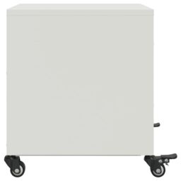 Berkfield Home Bedside Cabinets 2 pcs White 36x39x43.5 cm Steel - thumbnail 6