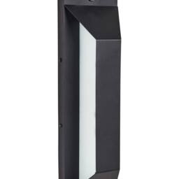 Wyld and Coco Black Metal LED Wall Light with Motion Sensor - thumbnail 2