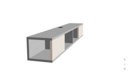 Destina Home Mayer Floating TV Stand with Shelves & Cabinets in Light Beige - Size: 1 Pack - thumbnail 9