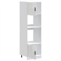 Berkfield Home Oven Cabinets 2 pcs Porto Gloss White Engineered Wood - thumbnail 5