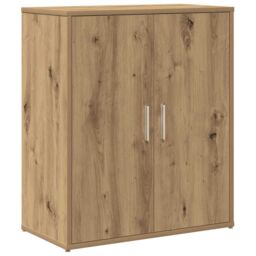 Berkfield Home Sideboard Artisan Oak 60x31x70 cm Engineered Wood in Brown - Size: 60 x 31 x 70 cm - thumbnail 2