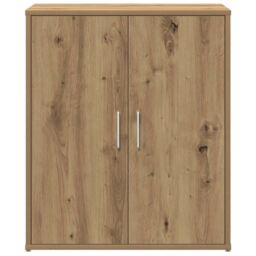 Berkfield Home Sideboard Artisan Oak 60x31x70 cm Engineered Wood in Brown - Size: 60 x 31 x 70 cm - thumbnail 6