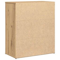 Berkfield Home Sideboard Artisan Oak 60x31x70 cm Engineered Wood in Brown - Size: 60 x 31 x 70 cm - thumbnail 8