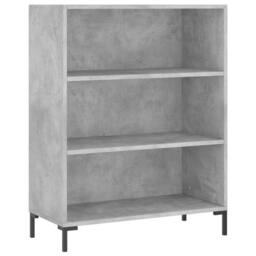 Berkfield Home Highboard Concrete Grey 69.5x34x180 cm Engineered Wood - thumbnail 7