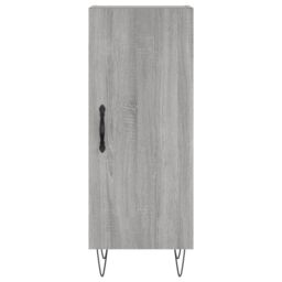 Berkfield Home Sideboard Grey Sonoma 34.5x34x90 cm Engineered Wood - thumbnail 5
