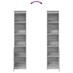 Berkfield Home Highboard Grey Sonoma 37.5x35x180 cm Engineered Wood - thumbnail 8