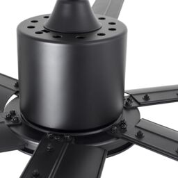 Netlighting Andros Extra Large Black Ceiling Fan With DC Motor 6 Speed - thumbnail 2