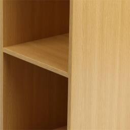"VOGREX Large Oak Vinyl LP Record Storage Box 12"" Cube Cabinet Rack in Brown" - thumbnail 5