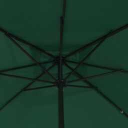 Berkfield Home Square Garden Parasol 295x245 cm Green - thumbnail 4
