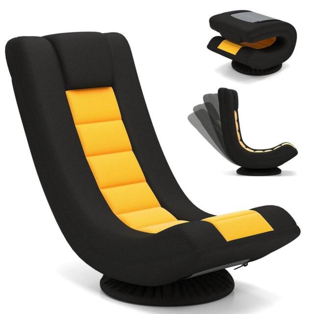 Kelvenix Gaming Chair 4 Position Adjustable in Black - Size: 0.6m2 - image 1