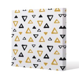 Benjamin Tate Design Egyptian pyramids (Canvas Print) / 77 x 77 x 4cm in Natural - Size: 77 x 77 x 4 cm - thumbnail 1