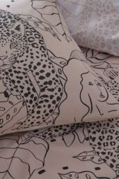 Furn Aurora Botanical Reversible Duvet Cover Set in Light Pink - Size: Super King - thumbnail 5