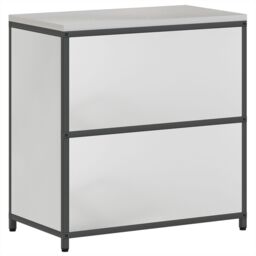 Berkfield Home Kitchen Storage Cabinet with Shelf with Storage with Door Silver Galvanised steel - thumbnail 8