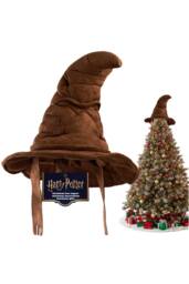 Harry Potter Hat Xmas Tree Topper Christmas Gift in Brown - thumbnail 1