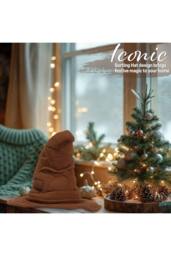 Harry Potter Hat Xmas Tree Topper Christmas Gift in Brown - thumbnail 5