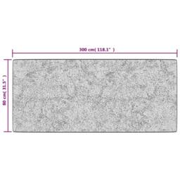 Berkfield Home Rug Washable 80x300 cm Multicolour Anti Slip - Size: 100 cm diameter - thumbnail 6