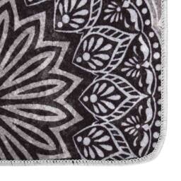 Berkfield Home Rug Washable 80x300 cm Multicolour Anti Slip - Size: 100 cm diameter