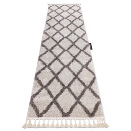 RugsX Berber Runner in Yellow - Size: 70 cm x 200 cm - thumbnail 1