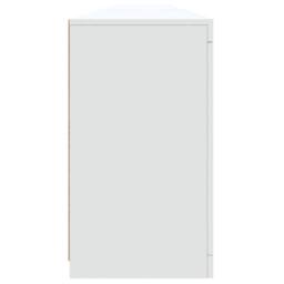 Berkfield Home Sideboard with LED Lights White 283x37x67 cm - Size: 283 x 37 x 67 cm - thumbnail 8
