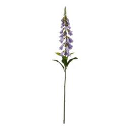 Lemon Pavilion Furniture and Decor Natural Garden Collection Mauve Foxglove, Single Stem Flower, H11cm in Purple - thumbnail 1