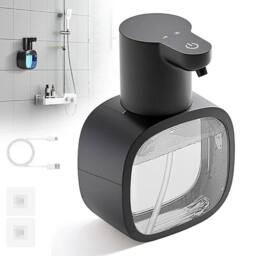 KORVIXA 500ml Touchless Liquid Soap Dispenser in Black