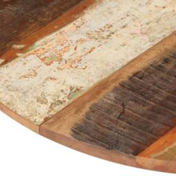 Berkfield Home Round Table Top 70 cm 15-16 mm Solid Reclaimed Wood - thumbnail 5