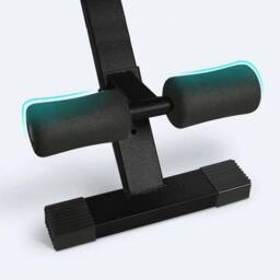 EONLION Foldable Weight Bench Adjustable Strength in Black - Size: 0-12 m - thumbnail 5