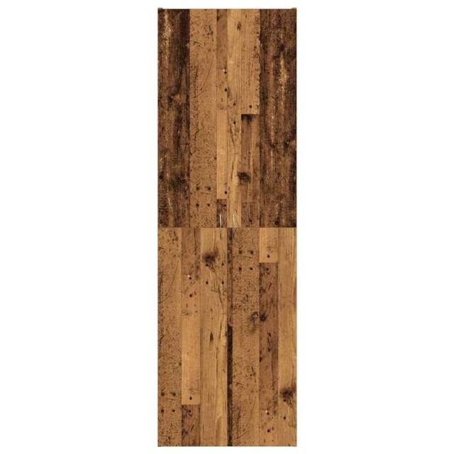 Berkfield Home Highboard Old Wood 60x32x190 cm Engineered Wood in Brown - Size: 60 x 32 x 190 cm - image 1