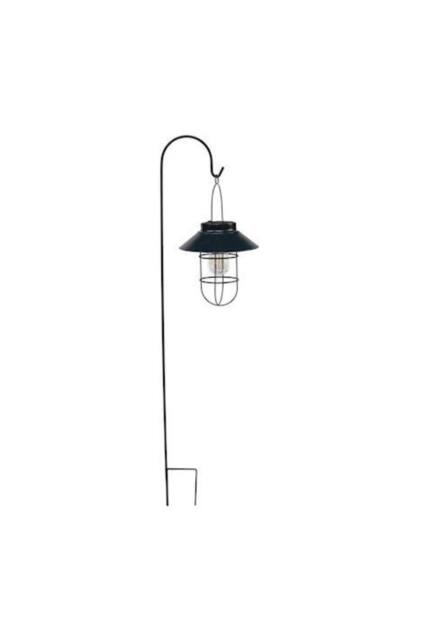 KDMD Solar Lantern Stake 73cm Black - image 1