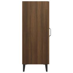 Berkfield Home Sideboard Brown Oak 34.5x34x90 cm Engineered Wood - thumbnail 7