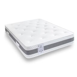 Rest Relax Tempest Memory Coil Tufted Mattress in White - Size: King - thumbnail 6