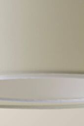 ValueLights Sophia Small 26cm Drum Easy Fit Ceiling Light Lamp Shade with Bulb in Cream - Size: 10 inches - thumbnail 5