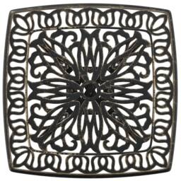 Berkfield Home Garden Table Bronze 53x53x53 cm Cast Aluminium in Brown - Size: 53 x 53 x 53 cm - thumbnail 8