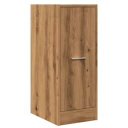 Berkfield Home Apothecary Cabinet Artisian Oak 30x41x77.5 cm Engineered Wood in Brown - thumbnail 3