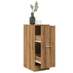 Berkfield Home Apothecary Cabinet Artisian Oak 30x41x77.5 cm Engineered Wood in Brown - thumbnail 1