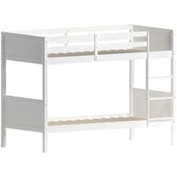 Home Discount Junior Vida Gemini Detachable Bunk Bed & Libra Wooden Underbed Drawers in White - Size: Single - thumbnail 6