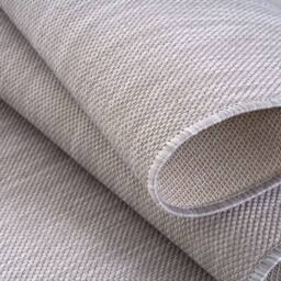 THE RUGS Outdoor Indoor Plain Garden Patio Rug Weather Resistant Jet Washable in Grey - Size: 160 cm x 230 cm - thumbnail 4