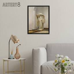 "Artery8 Smoke of Ambergris John Singer Sargent Framed Canvas Wall Art Print - Size: W12"" x H16""" - thumbnail 3