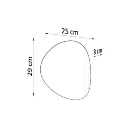 Sollux Lighting Modern Wall Lamp 29x25x8cm 2xLight in White - Size: 29 x 25 x 8 cm - thumbnail 4