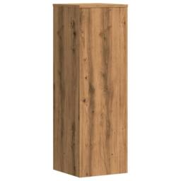 Berkfield Home Plant Stands 2 pcs Artisian Oak 33x33x100 cm Engineered Wood in Brown - Size: 33 x 33 x 100 cm - thumbnail 7