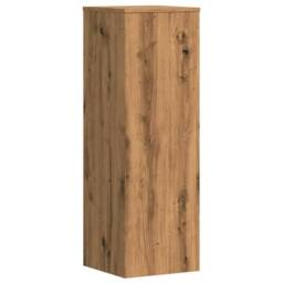 Berkfield Home Plant Stands 2 pcs Artisian Oak 33x33x100 cm Engineered Wood in Brown - Size: 33 x 33 x 100 cm - thumbnail 5
