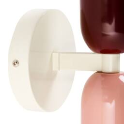 Wyld and Coco Set of 2 Multicolour Up-Down Iron Wall Lamps - thumbnail 8